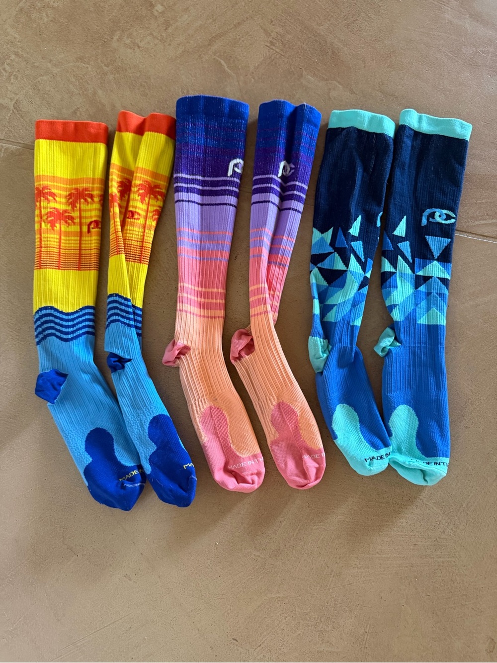 Unisex Lot Knee-High Socks Pro Compression Socks